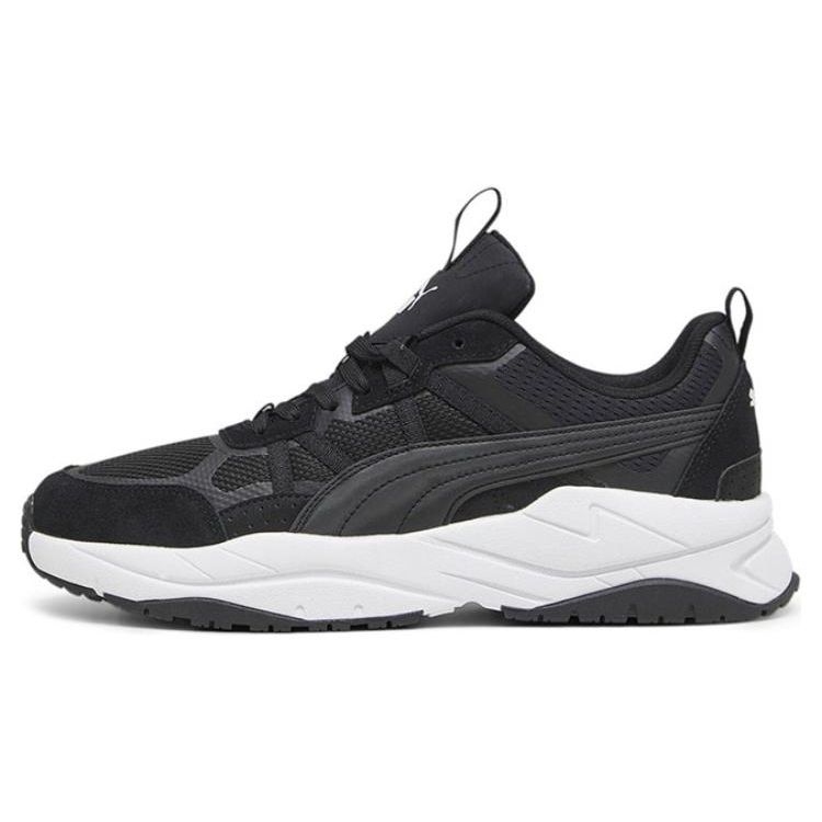Puma X-Ray Fabric Synthetic Leather Comfortable Versatile Durable Mid-Top Casual Shoes Unisex Casual Shoes Black 392317-03