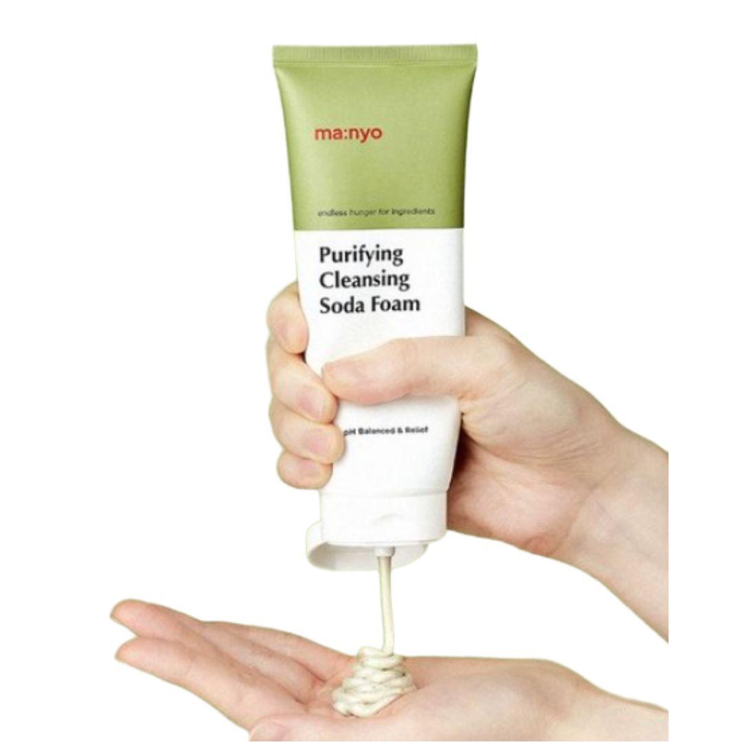 ma:nyo Purifying Cleansing Soda Foam Deep Pore Cleansing & Sebum Control Face Wash 150ml