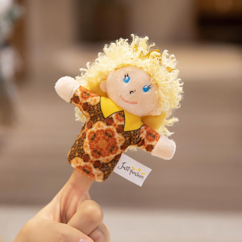 Prinses Prins Heks Koning Elf Pluche Vinger Handpoppen Zacht Gevuld Poppetje Grappig Rollenspel Speelgoed Spel Bank Verjaardagscadeau Meisjes
