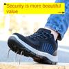 Labor Insurance Shoes Men's Anti-smashing, Anti-stab and Anti-static Function Shoes, Comfortable and Safe Work Shoes