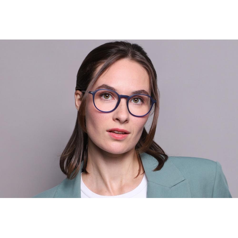 Full Rim Oval Blue Smartbuy Collection Aulav Ac10b Fashion Unisex Eyeglasses