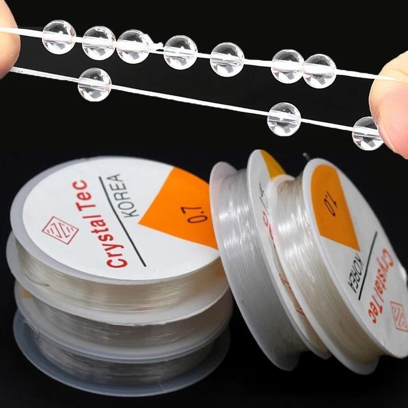 Transparent Elastic Crystal Line Beading Rope String Wire Thread for Jewelry Making Beading Bracelet Wire Fishing Thread Rope