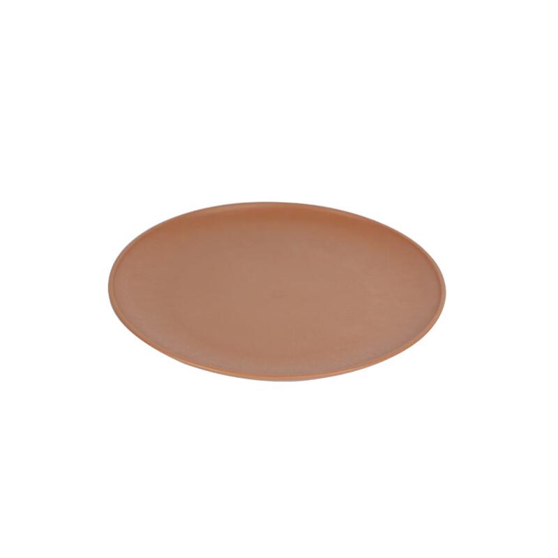 ZISIZ Household Stainless Steel Round Plate