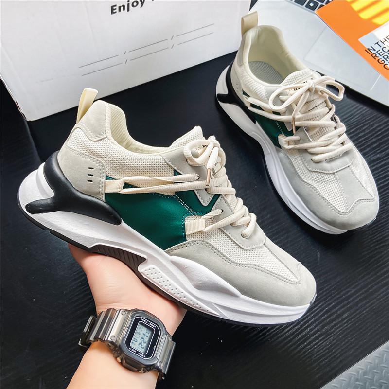 Mens Casual Shoes 2022 Spring And Summer Newest Fashion Comfortable Soft-Soled Shoes Four Seasons Mesh Man Sports Shoes Non-Slip 44
