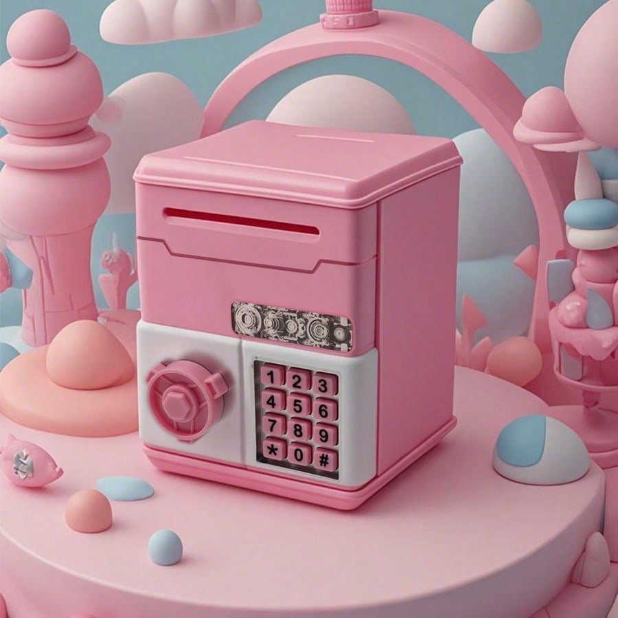 Atm Smart Password Piggy Bank Mini Children S Creative Piggy Bank Only Has Access To The Piggy Bank And Cannot Be Accessed