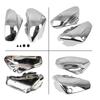 Left Right Side ABS Battery Fairing Cover Protection Guard Chrome For Suzuki Boulevard Voluisa C50 VL400 VL800 2001-2017