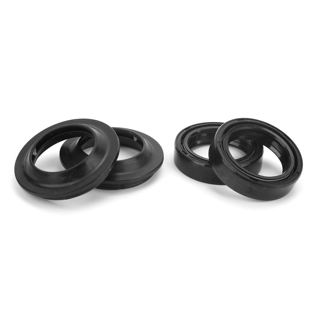4 Stück Gabelfederbein Staub-Öldichtungen Passend für CMX250 KZ400 CA250 GN250 CMX250 TTR250 Motorrad