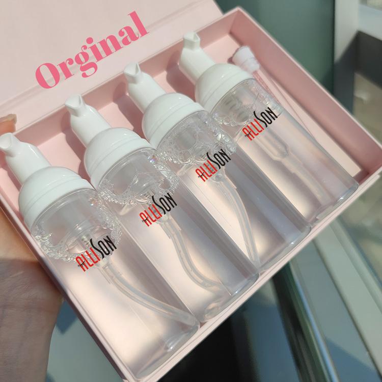 Private Label Lash Shampoo Wholesale Eyelash Extension Foam Cleanser Tear Free Vegan Oil Free Lash 60ml Lash Shampoo Cd