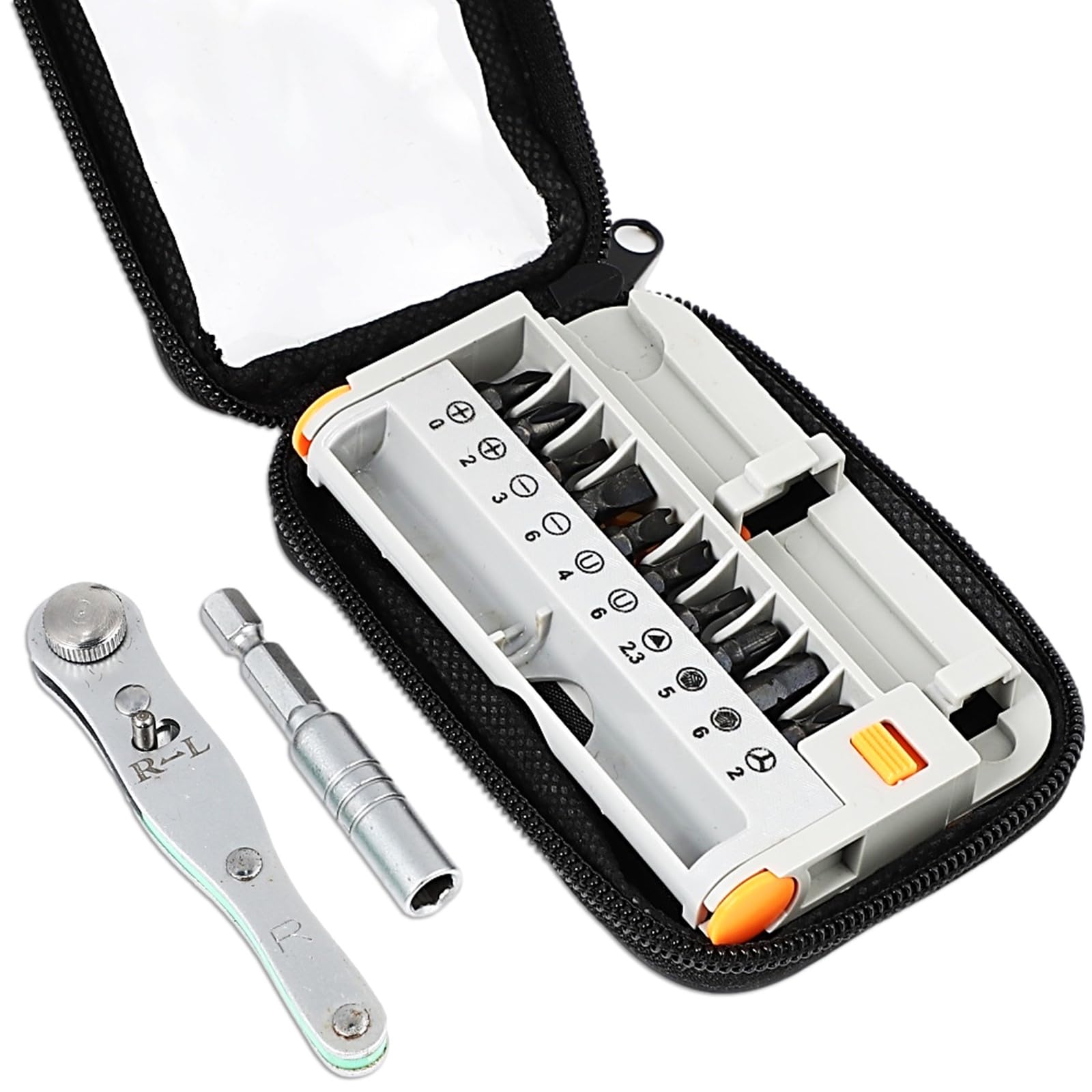 

Rubonarie Ratchet Driver Set 10pcs (Silver)