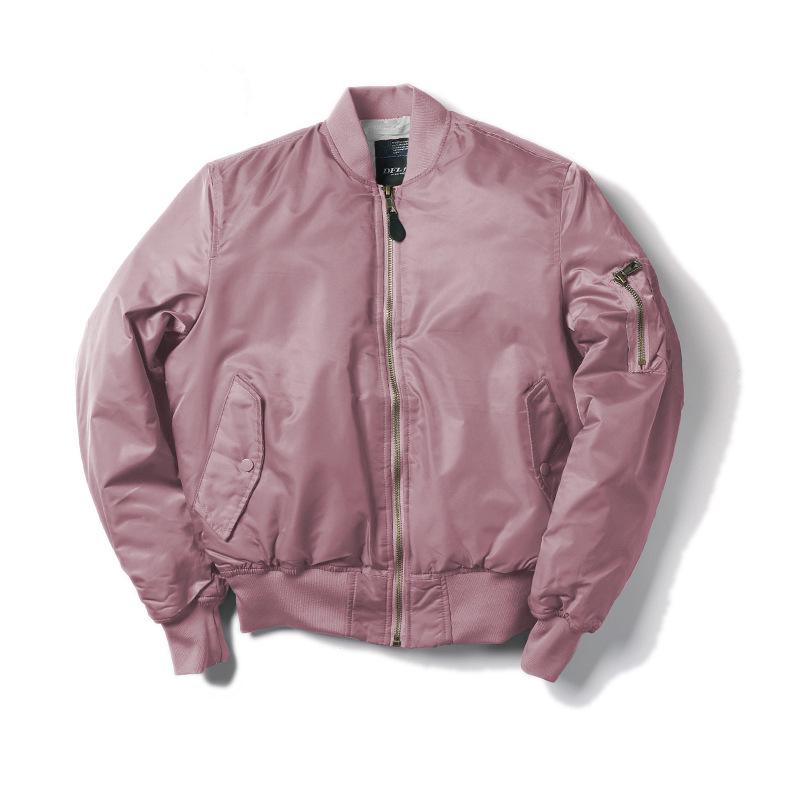 Giacca da pilota militare Normanlong MA1: Giacca da baseball Air Force classica da uomo, spessa, autunno-inverno