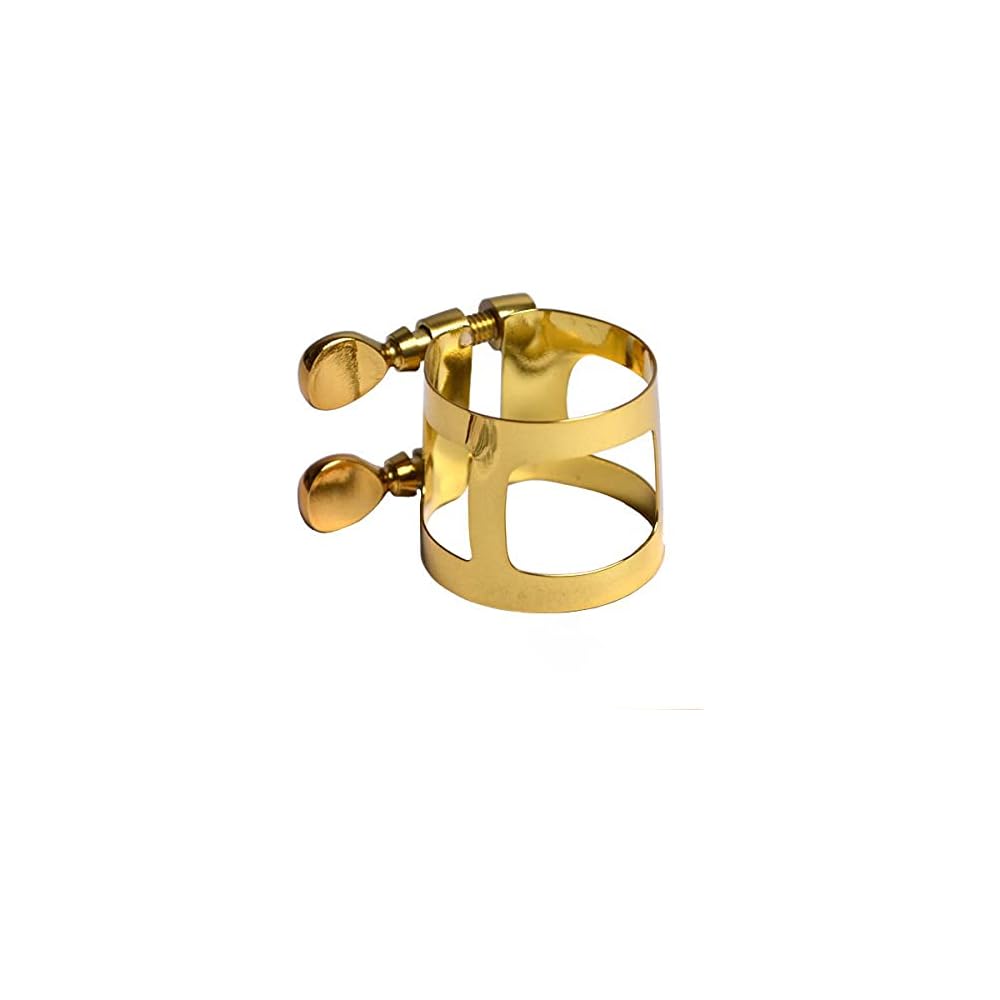 YAMAHA WF930210 (N1543031) Ligature for Alto Saxophone, Gold Lacquer, Yamaha