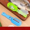 1Pc Manual Fish Scale Planer Household Scraping Fish Scale Artifact Professional Fish Scale Kitchen Killing Fish Scale Removal Tool with Cover Scraper