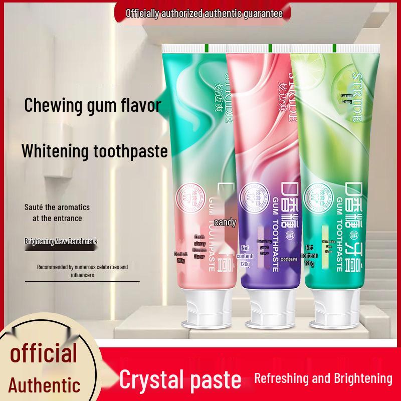 Xylit Kaugummi Zahnpasta für frischen Atem, Aufhellung und Plaqueentfernung