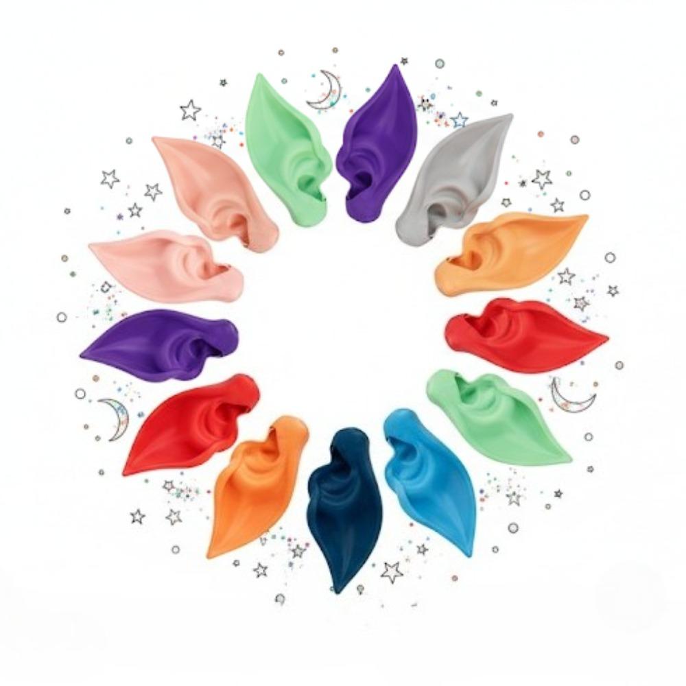 Trick Or Treat Kids Happy Easter Day 2026 Easter Latex Elf Ears Festival Party Demon Witch Dress Up Ears