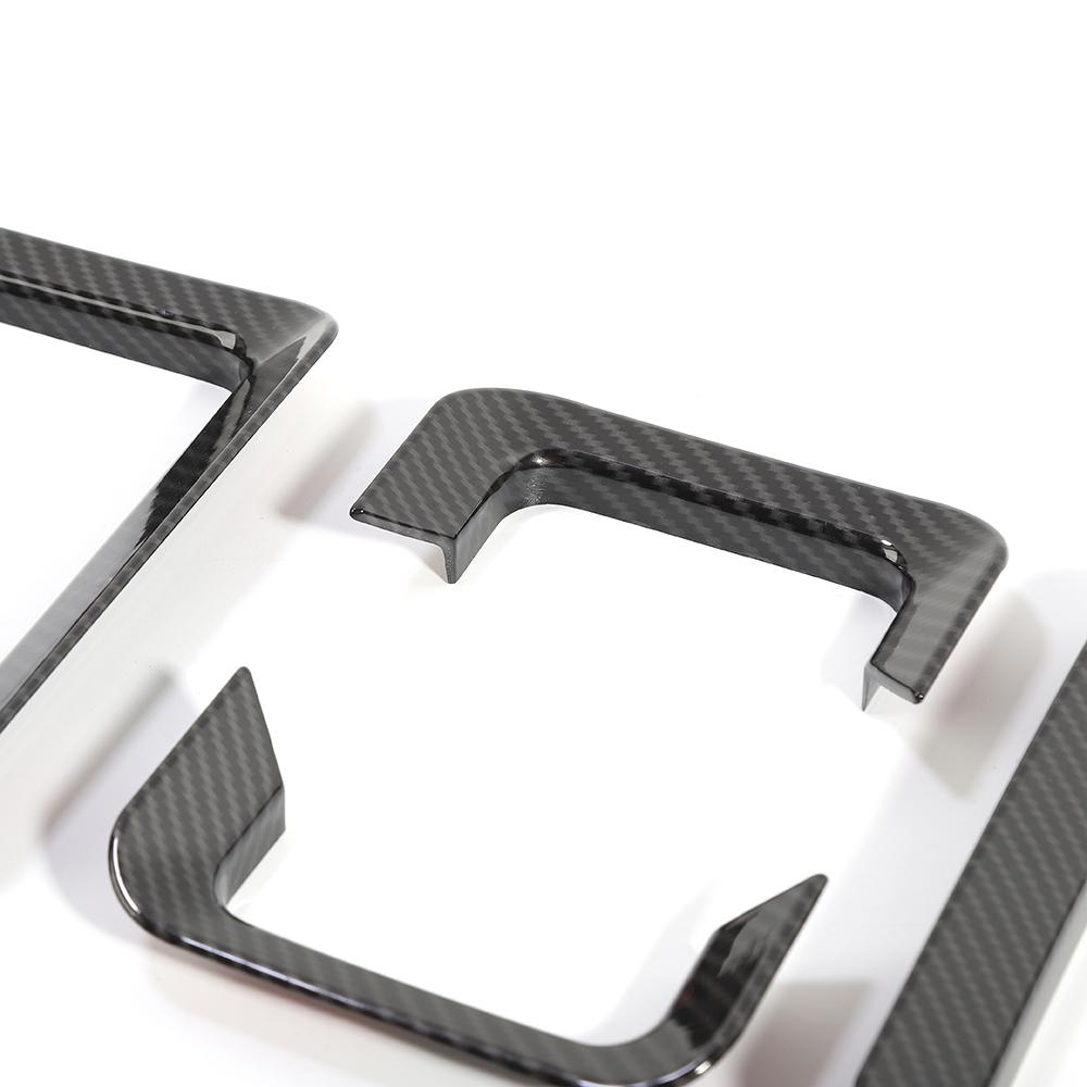 Hodelys Grille Trim Front Blinklys Front Tåkelampe Dekor Deksel Klistremerker For Suzuki Jimny 2019 Up ABS Carbon Fiber Biltilbehør