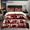 Slipknot Set Heavy Metal Dreams Bedding 1 Duvet Cover 2 Pillowcase Without Core Christmas Birthday Gift Soft And Comfortable Bedding Set