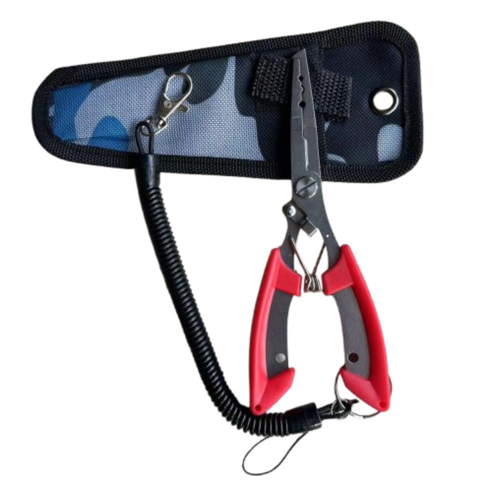 1 Set Portable Stainless Steel Hook Cutter Hook Remover Fishing Line Cutter Fishing Tool красный