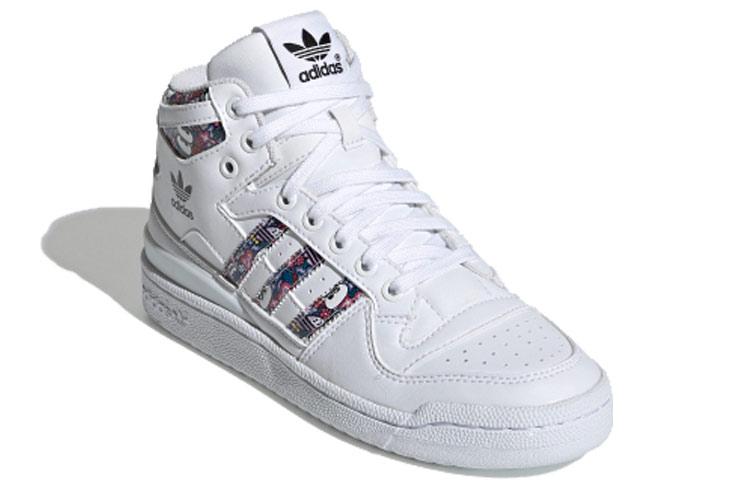 adidas Originals Forum Mid White Floral Women's FV4532