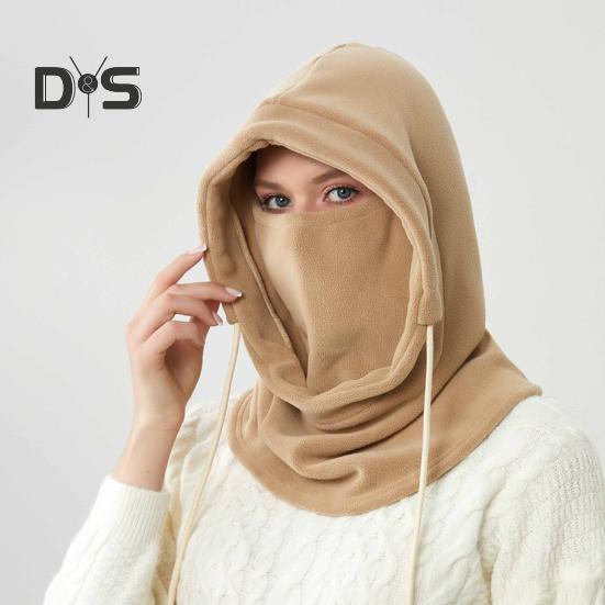 Cycling Face Guard 4-In-1 Windproof Winter Warm Cold Weather Full Cover Men Women Outdoor Neck Gaiter Balaclava Hood Bandana Scarf