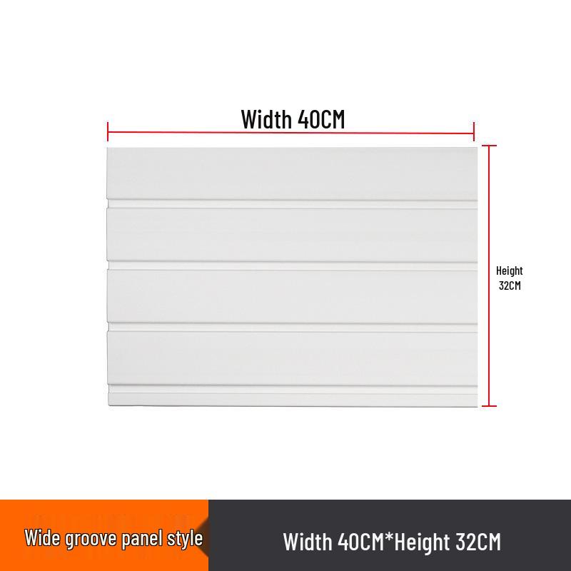 PVC Slotted Panel Display Stand for Mobile Accessories & Jewelry with Hooks