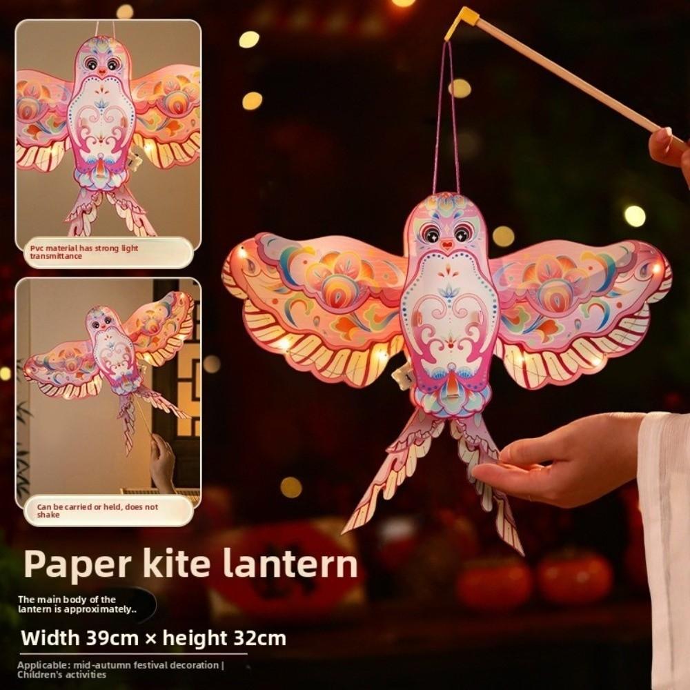 Rotating Children's Lantern Lion Dance Chinese New Year Lantern Glowing Windmill Lantern  Kids Gift