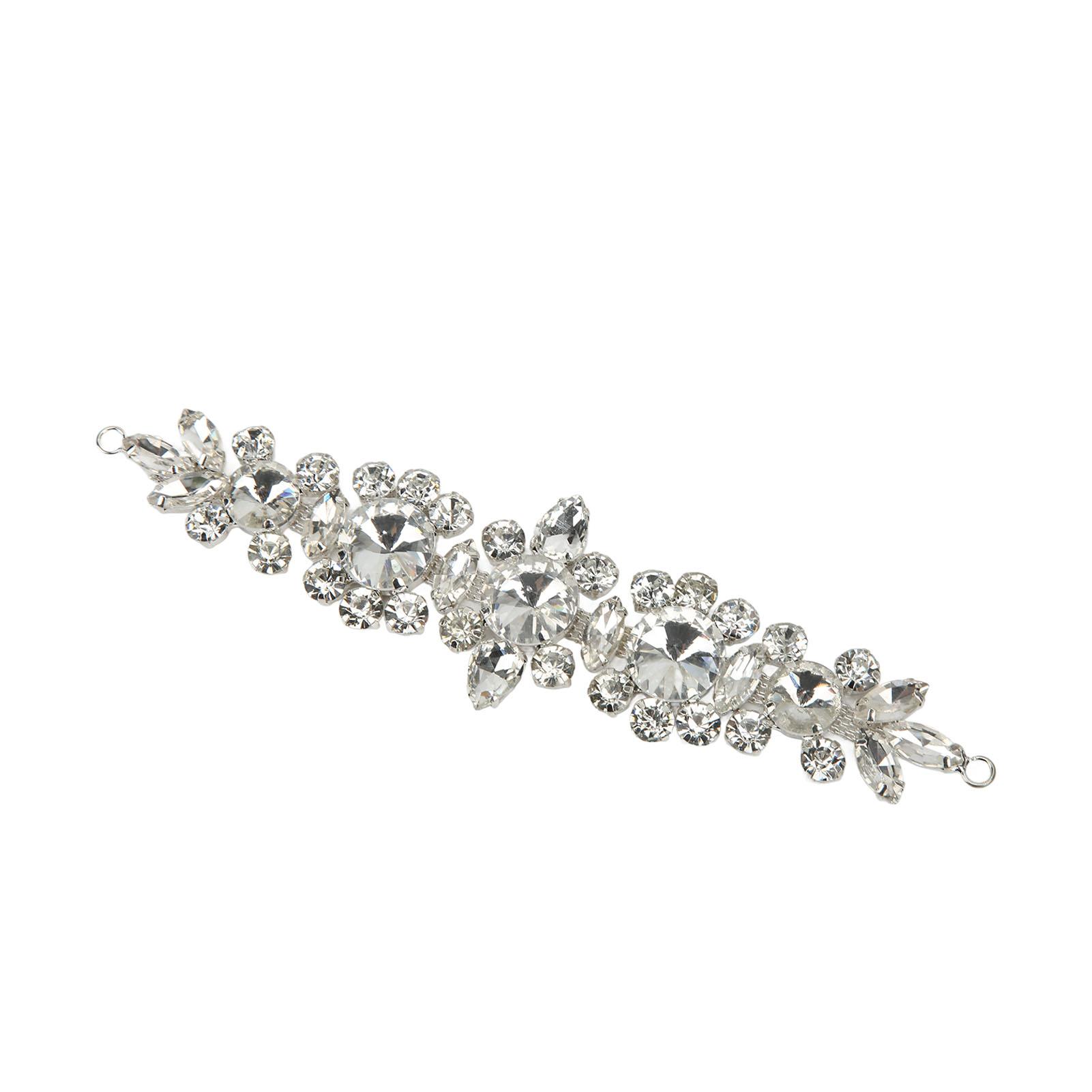 Стразовая цепочка-аппликация Блестящая Ослепительная Красивая Практичная Поясная стразовая цепочка для DIY