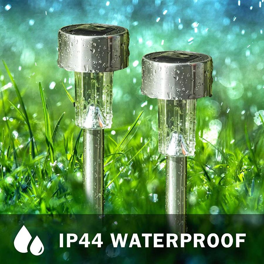 In-Stock Solar-Powered Waterproof Outdoor Lawn & Garden Landscape Light - Auto-On at Dusk