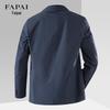 FAPAI Men's Cotton Blend Casual Blazer