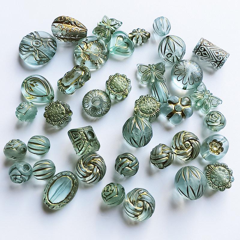 DIY Mixed Color Acrylic Beads for Jewelry Making