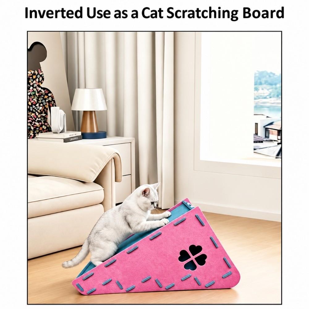 Non-Slip Cat Steps Durable Pet Ramp Scratching Post Pet Stairs  Bedside