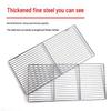ZISIZ Stainless Steel Outdoor Barbecue Grill Net
