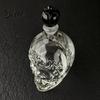 Stylish Skull Liquor Bottle Whiskey Decanter 500ml Gothic Glass with Stopper Halloween Decanter Spirit Dispenser for Home Bar Creepy Gift