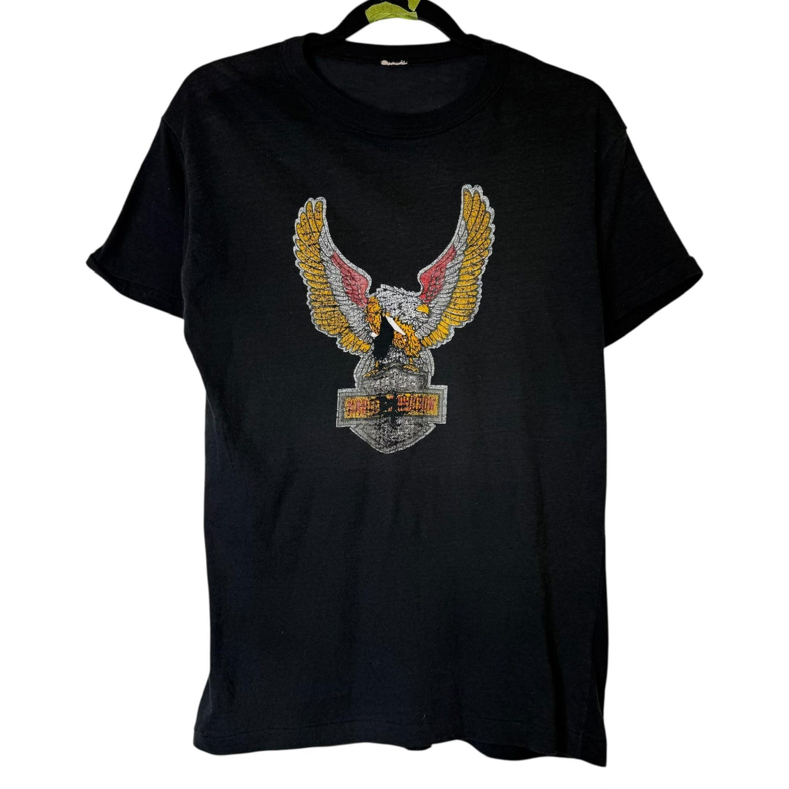 70 s Harley Davidson T shirt Sz M (B1705) M