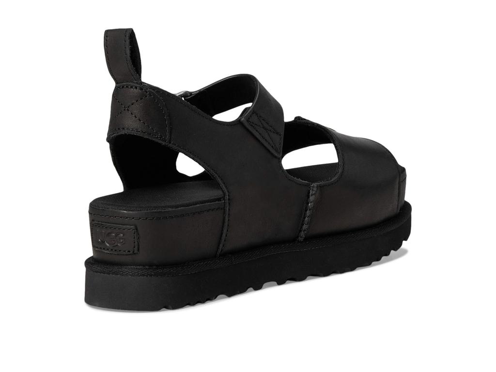 Goldenstar Hi Sandals for Black cm [UGG] Women, Leather, 24.0