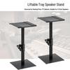Metal Desktop Speaker Stands for 4-8 Inch Speakers In Studio Surround and Home Use
