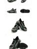 Men's Lightweight Steel Toe Safety Shoes - Anti-Smash, Anti-Puncture, Non-Slip, Wear-Resistant for Construction Sites.