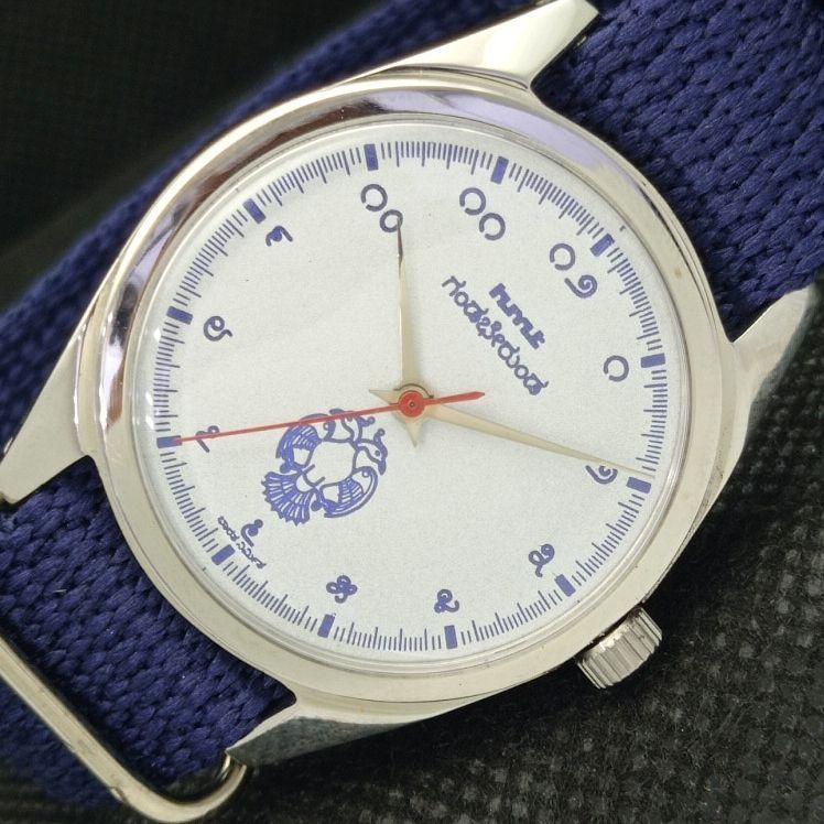 

Б/У HMT WINDING INDIAN МУЖСКИЕ МЕХАНИЧЕСКИЕ ЧАСЫ a318191-1 Sku610c-a318191