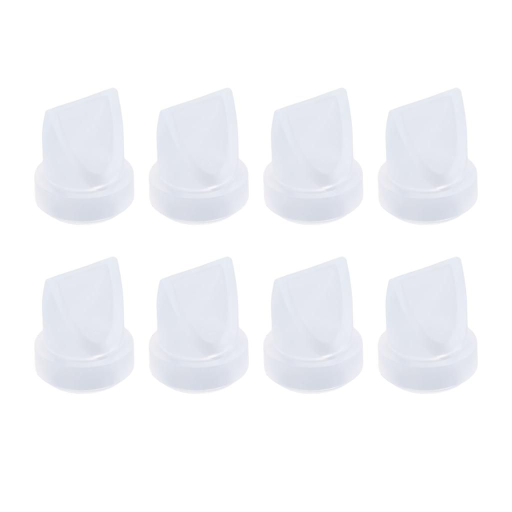 8pcs Duckbill Valves Compatible for V2 V1 Breastfeeding Pump Replacement Pump Parts Duckbill Valve