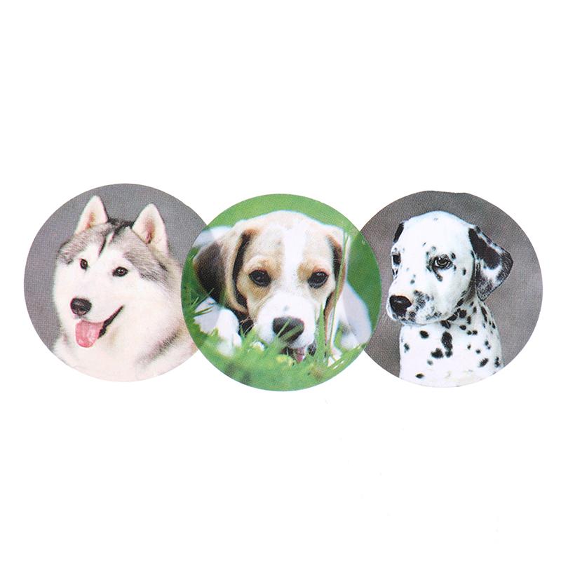 500 Pcs/Roll Cute Dog Sticker Sealing Label Decorative Paper Adhesive Stic h VU 500 Pcs/Roll Cute Dog Sticker Sealing Label Decorative Paper Adhesive Stic h VU