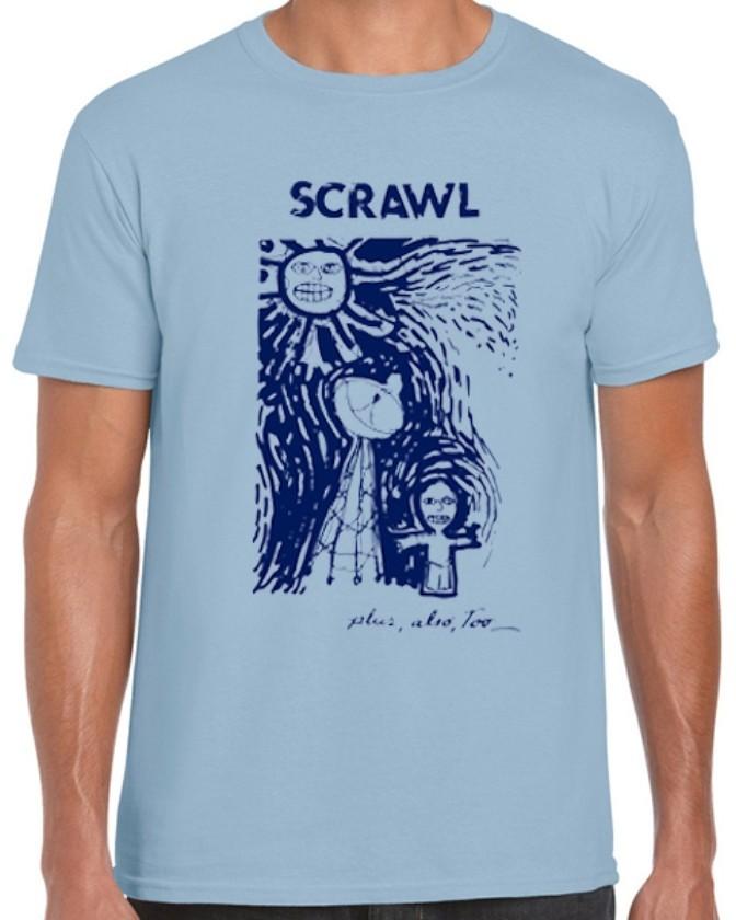 

Scrawl T Shirt Music Indie Rock Album Plus Also Too Bratmobile The Feelies GT343 4XL