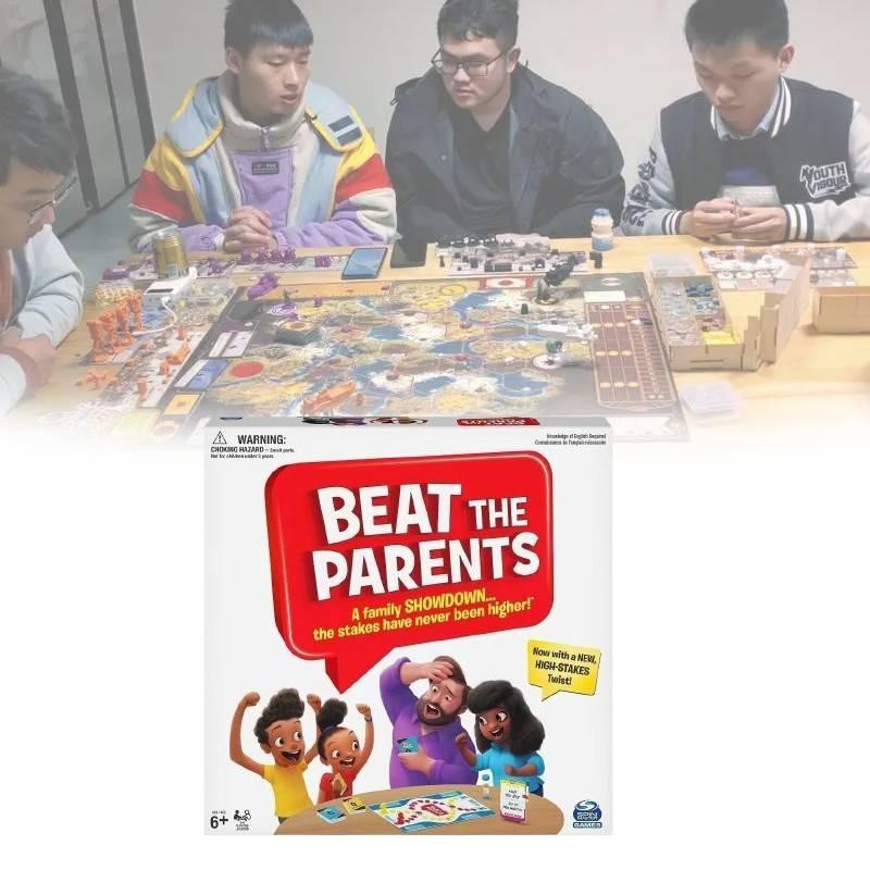 Fesselndes Spin Master Brettspiel Schlage deine Eltern Nur ein lustiges Kartenspiel-Erlebnis