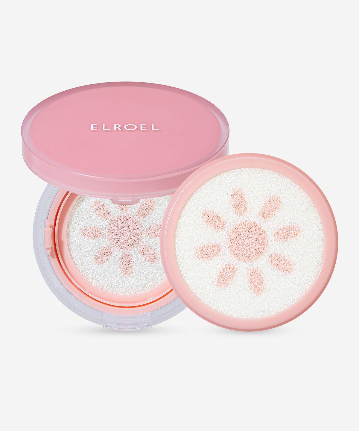 Pink Tone-Up Sun Cushion 15g Main Product + Refill