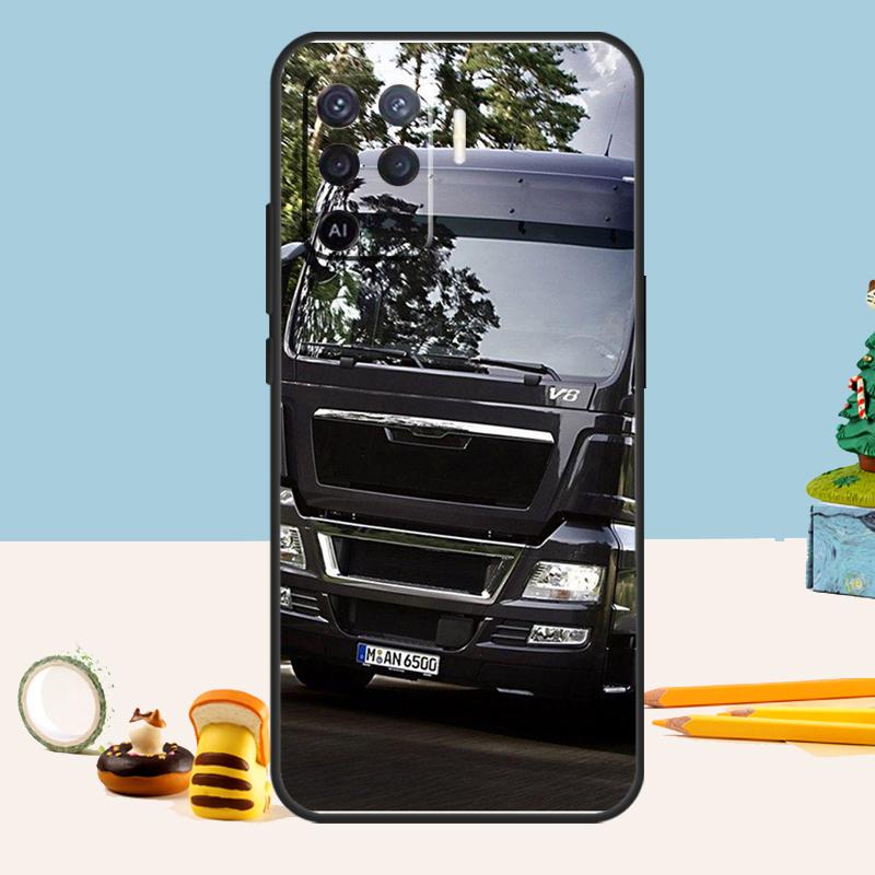 Truck Car For OPPO A98 A78 A58 A53 A54 A57 S A52 A72 A17 A77 A74 A94 A5 A9 A53 A15 A16 A76 A96 Case