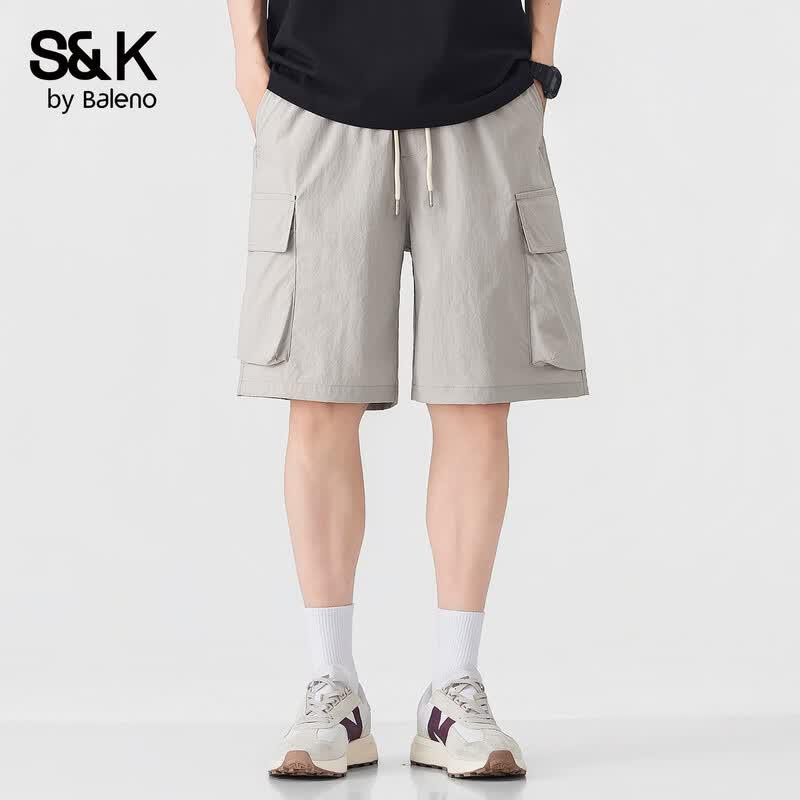 Baleno Men s S&K Casual Cool-Touch Cargo Shorts 32