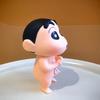 New Crayon Shin-Chan Cute Elephant Figure Toys Kawaii Figure Ornaments Action Figures Model Dolls Toy Collections Bath Toys