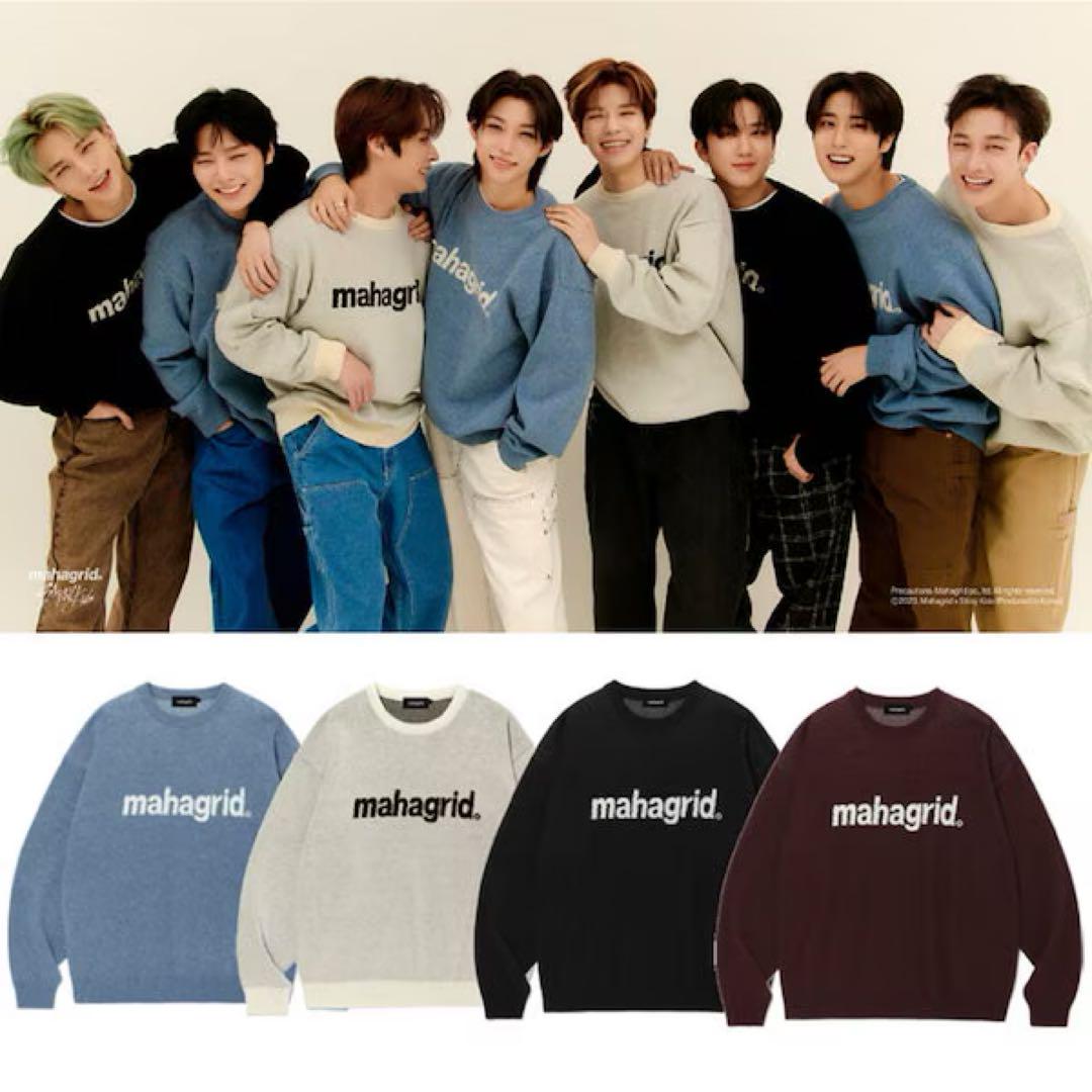 

[Б/У] Вязаный свитер Mahagrid straykids