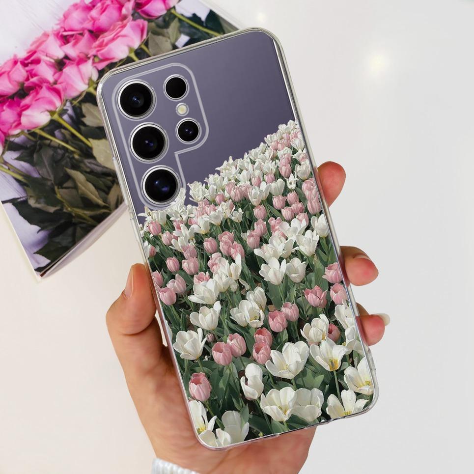 For Samsung Galaxy S24 Ultra Case S24 Plus Fashion Colorful Soft Cover Protective Phone Cases For Samsung S24Ultra S24 Plus Case
