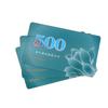 Chip Coin Card: Waterproof PVC Casino & Mahjong Voucher Chip