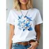 European Sizes European Size T-Shirt for Women - Comfortable Classic Fit, Soft And Breathable, Ideal for Everyday Use, Classic Crew Neck Design,