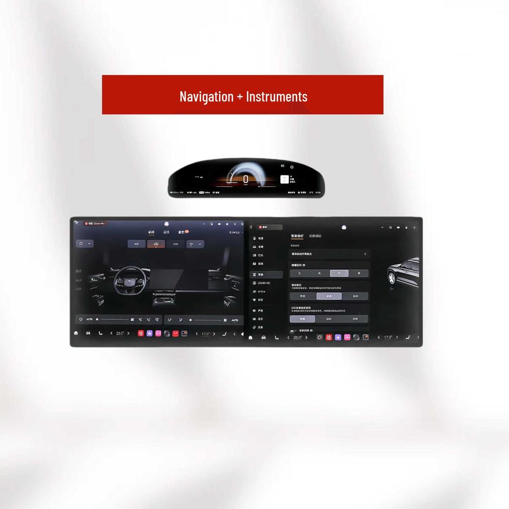 Tempered Glass Screen Protector for Jike 9X Car Console and Interior Accessories, Compatible with 25 Models.